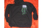 HF Plaid -  Black Hoodie